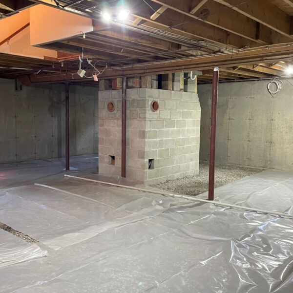 basement slab preparation